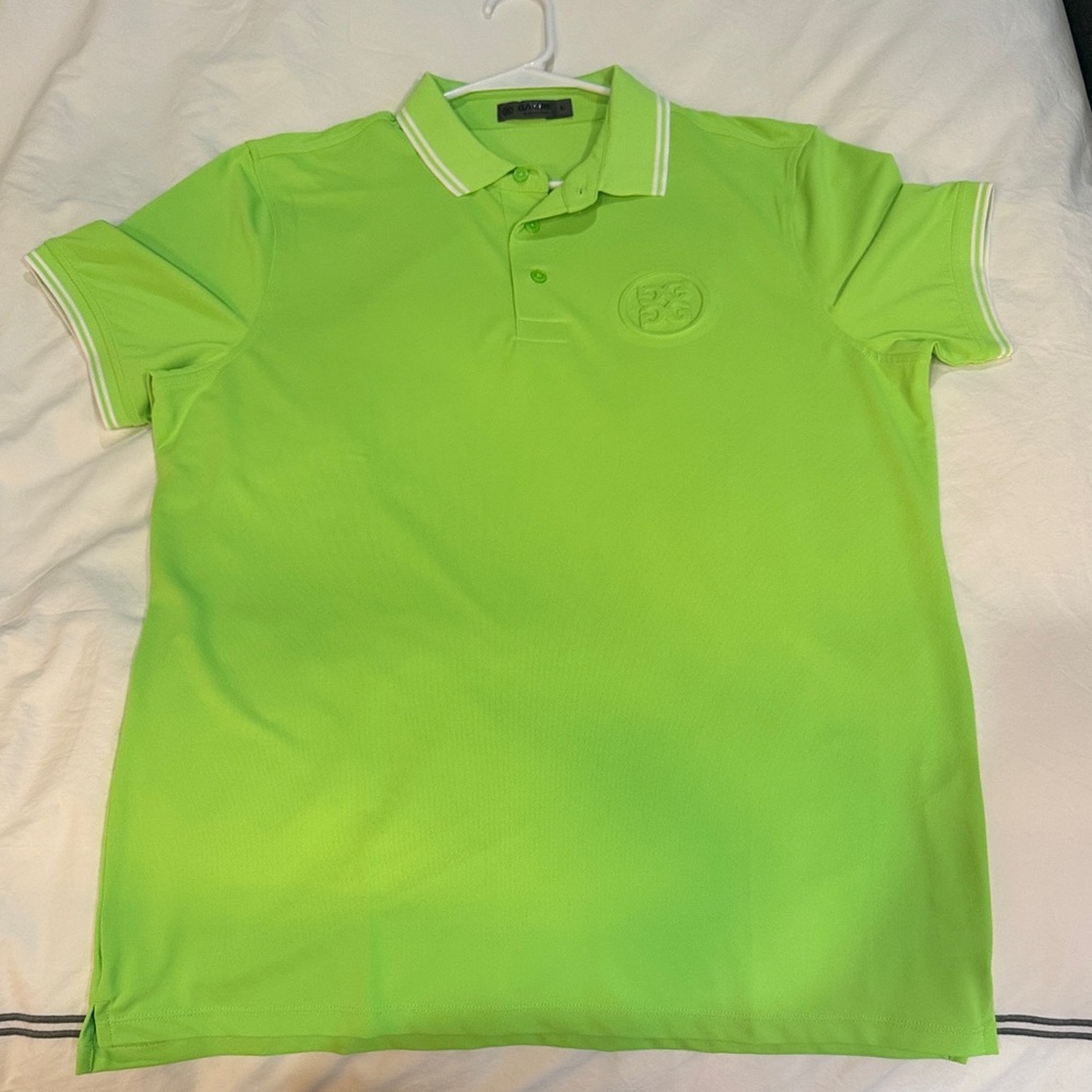 G/FORE Lime Green Polo Shirt